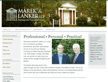 Tablet Screenshot of mareklanker.com